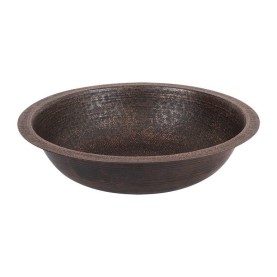 18" Round Under Counter Terra Firma Copper Sink