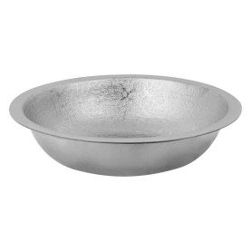 18" Round Under Counter Terra Firma Copper Sink in Nickel