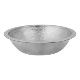 16" Round Under Counter Terra Firma Copper Sink in Nickel